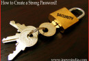 How to Create a Strong Password!