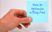 How to Optimize a Blog Post