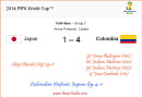 Colombia Defeats Japan by 4-1 in Group C Encounter!