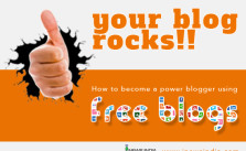How to Become a Power Blogger While Using Free Blogs!