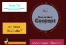 Precautions Related with User Generated Content!